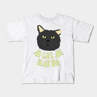 All Cats Are Beautiful Kids T-Shirt